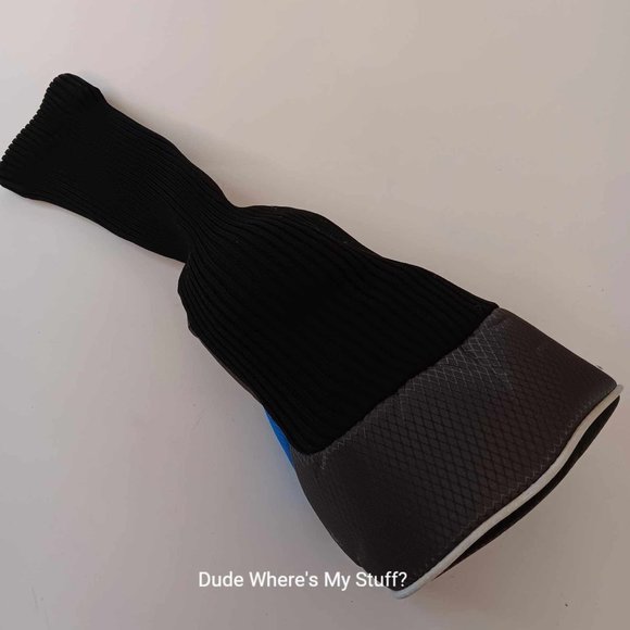 TOP FLITE DRIVER HEAD COVER - GRAY/BLACK/BLUE - ORIGINAL REPLACEMENT - PREOWNED - Picture 3 of 3